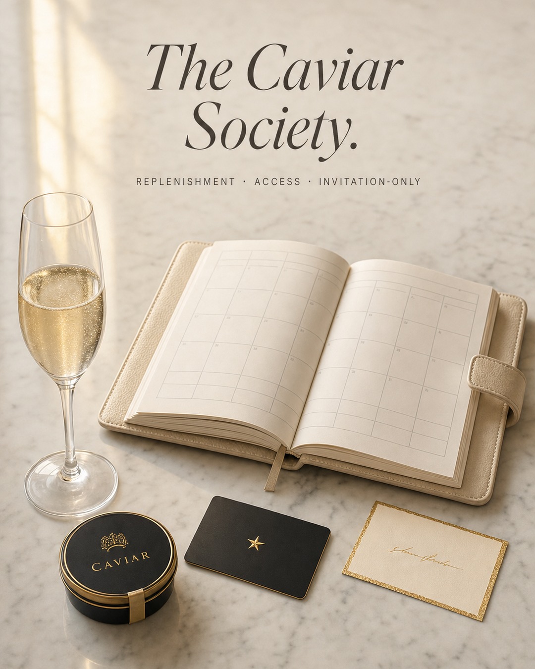 Email & SMS — Caviar Society membership lifecycle